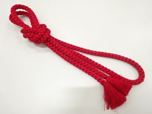 JAPANESE KIMONO / HAND-TIED OBIJIME CORD